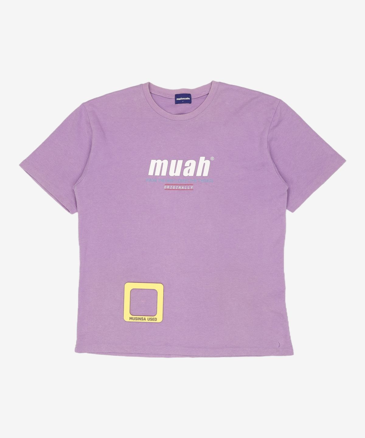 무아무아(MUAHMUAH) 반소매 티셔츠 FREE