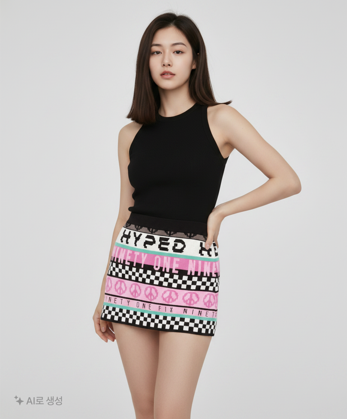 디바이디드에이치앤엠(DIVIDED H&M) 미니스커트 M