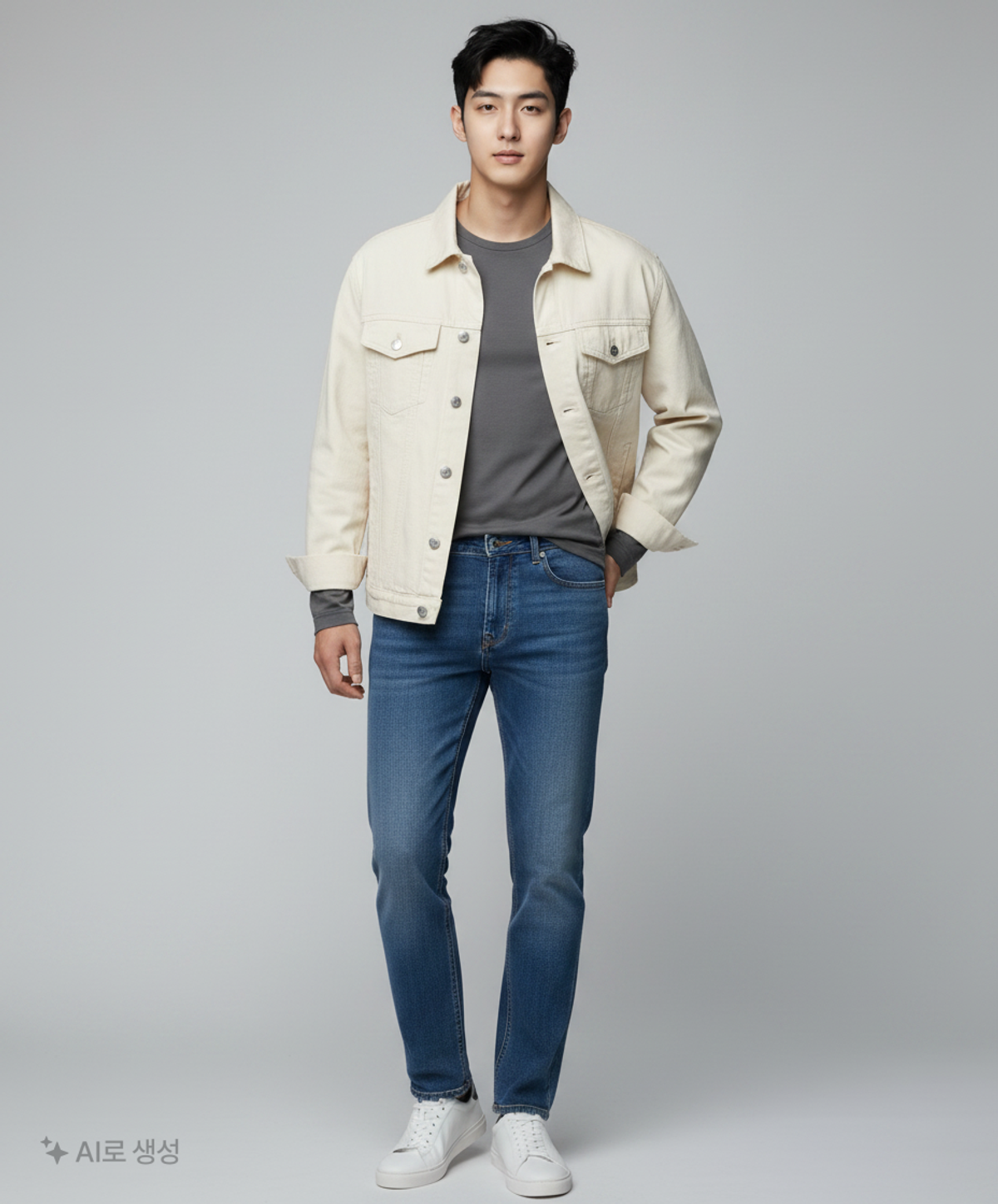 지오다노(GIORDANO) 청/데님 팬츠 M