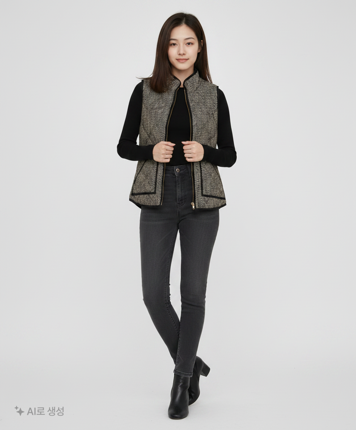 제이크루(JCREW) 패딩 베스트 XS