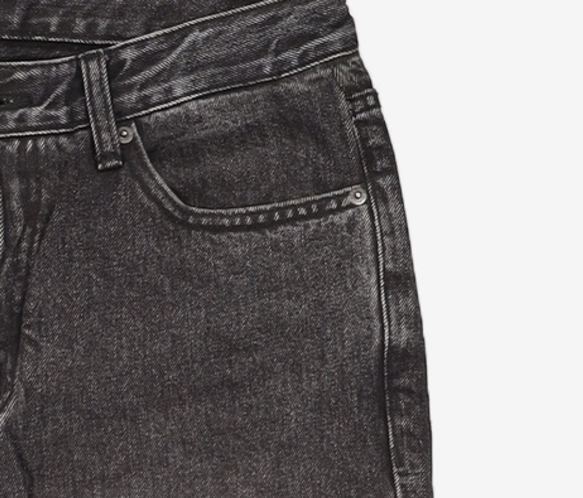 랩원오원(LAB101) WILIAM BLACK DAMAGE WASH 82.5