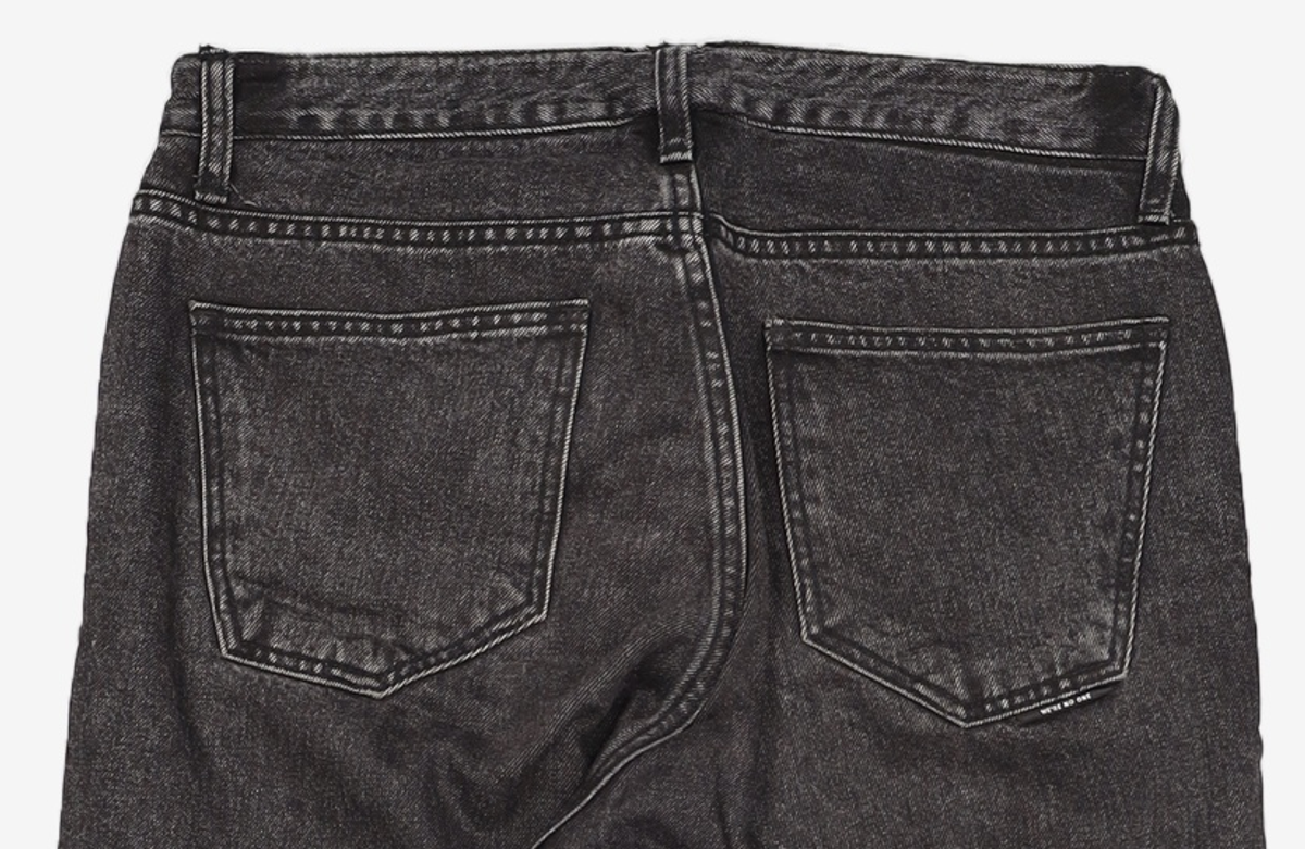 랩원오원(LAB101) WILIAM BLACK DAMAGE WASH 82.5