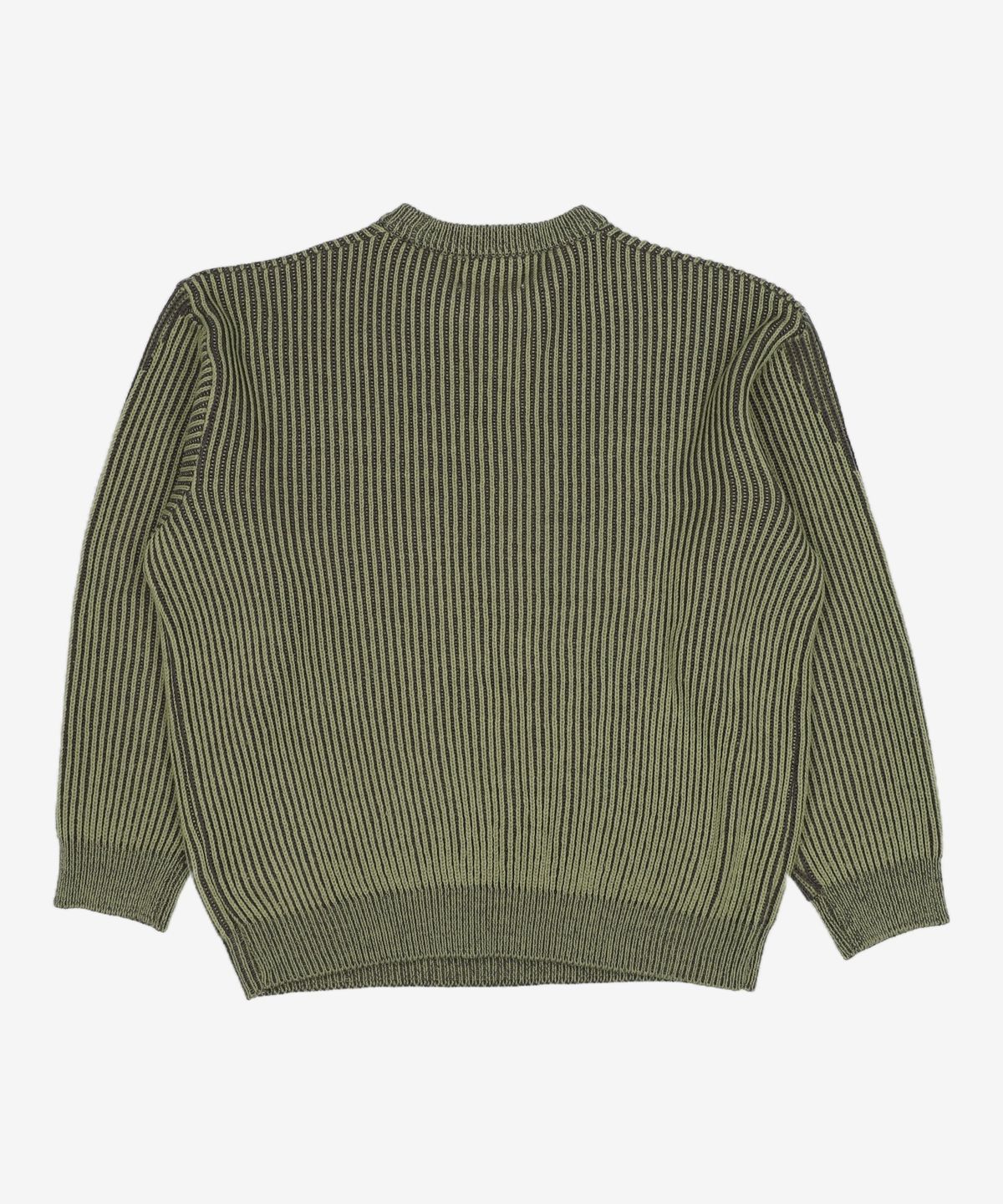 크리틱(CRITIC) Goth Logo Knit Khaki M