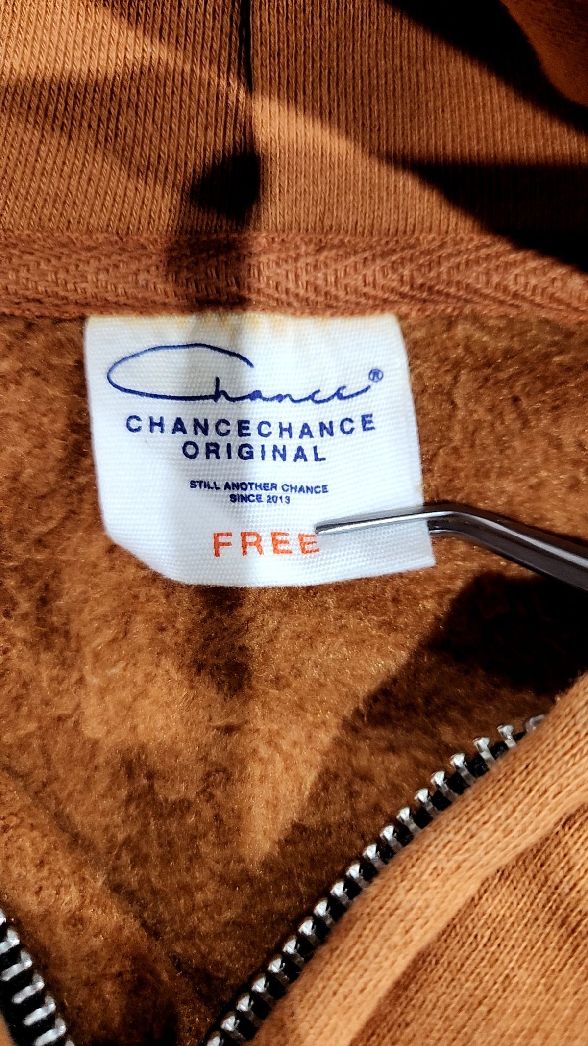 챈스챈스(CHANCECHANCE) 후드 집업 FREE