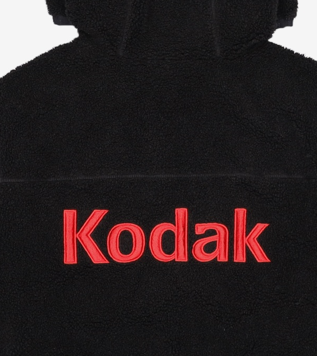 코닥(KODAK) 미니로고 플리스 BLACK 100