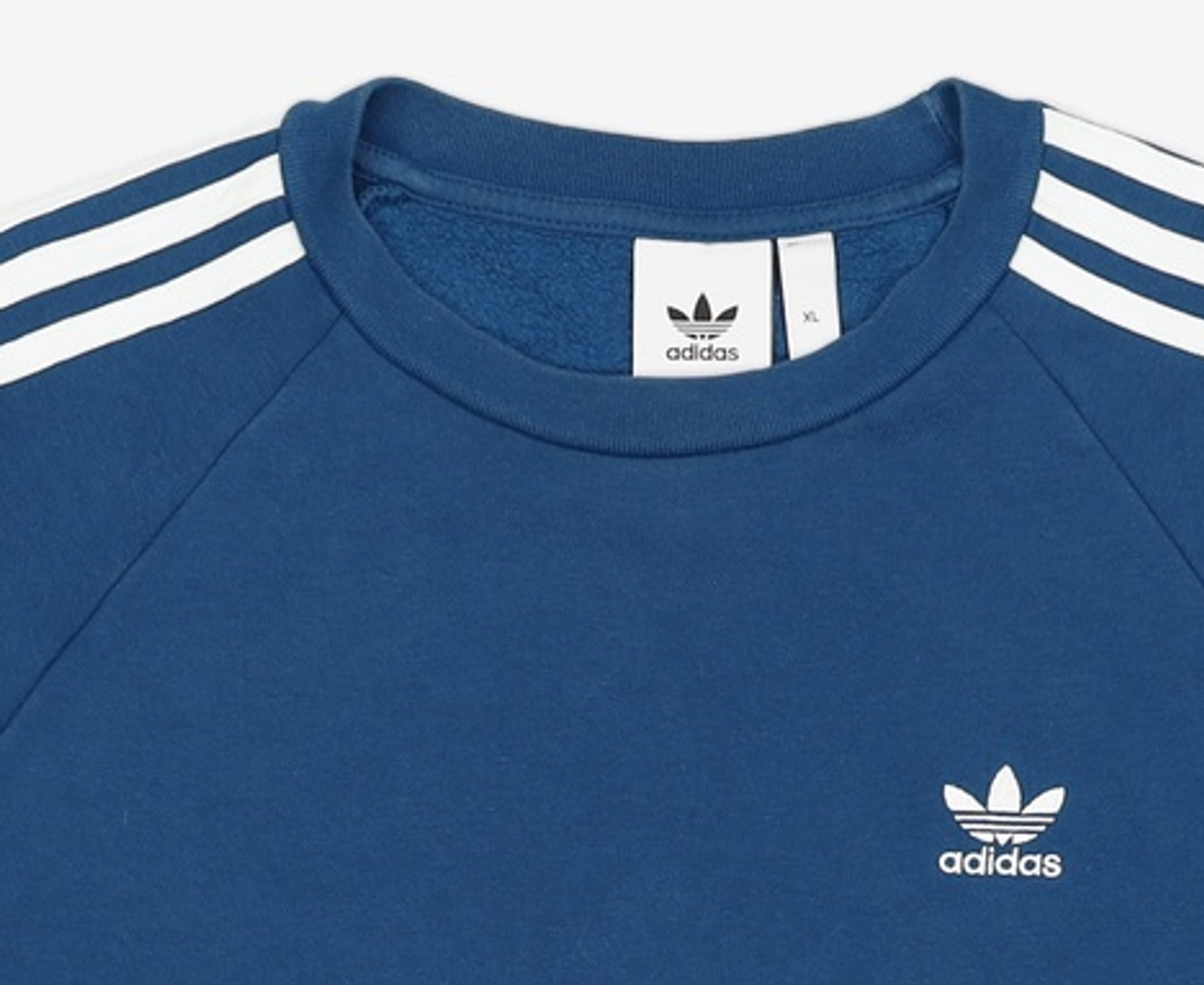 아디다스(ADIDAS) 3 ST 크루 - 블루 / DV1554 XL