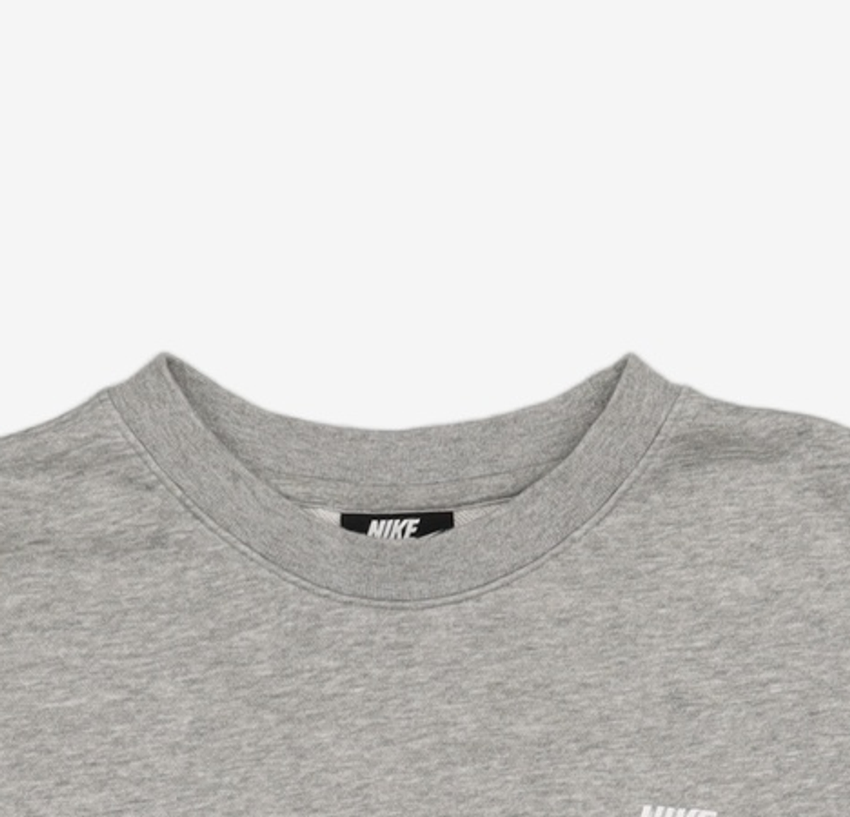 나이키(NIKE) 스포츠웨어 클럽 프렌치 테리 크루 M - 다크 그레이 헤더:화이트 / BV2667-063 M