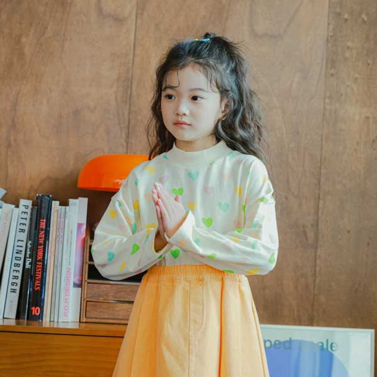 아이러브제이(I LOVE J) G. 뽀짝 하트 티셔츠 JUFTO60