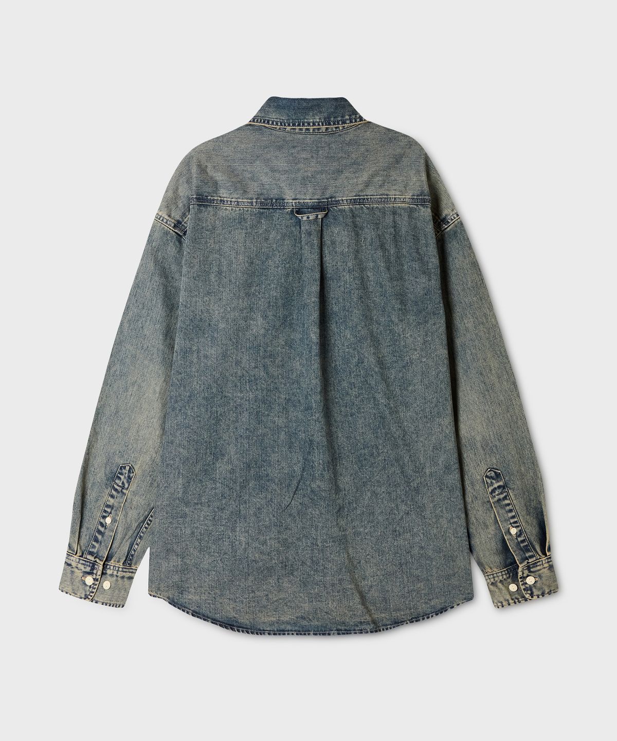후아유(WHO.A.U) USA Overfit Denim Shirts(U) / WHYJG4931U