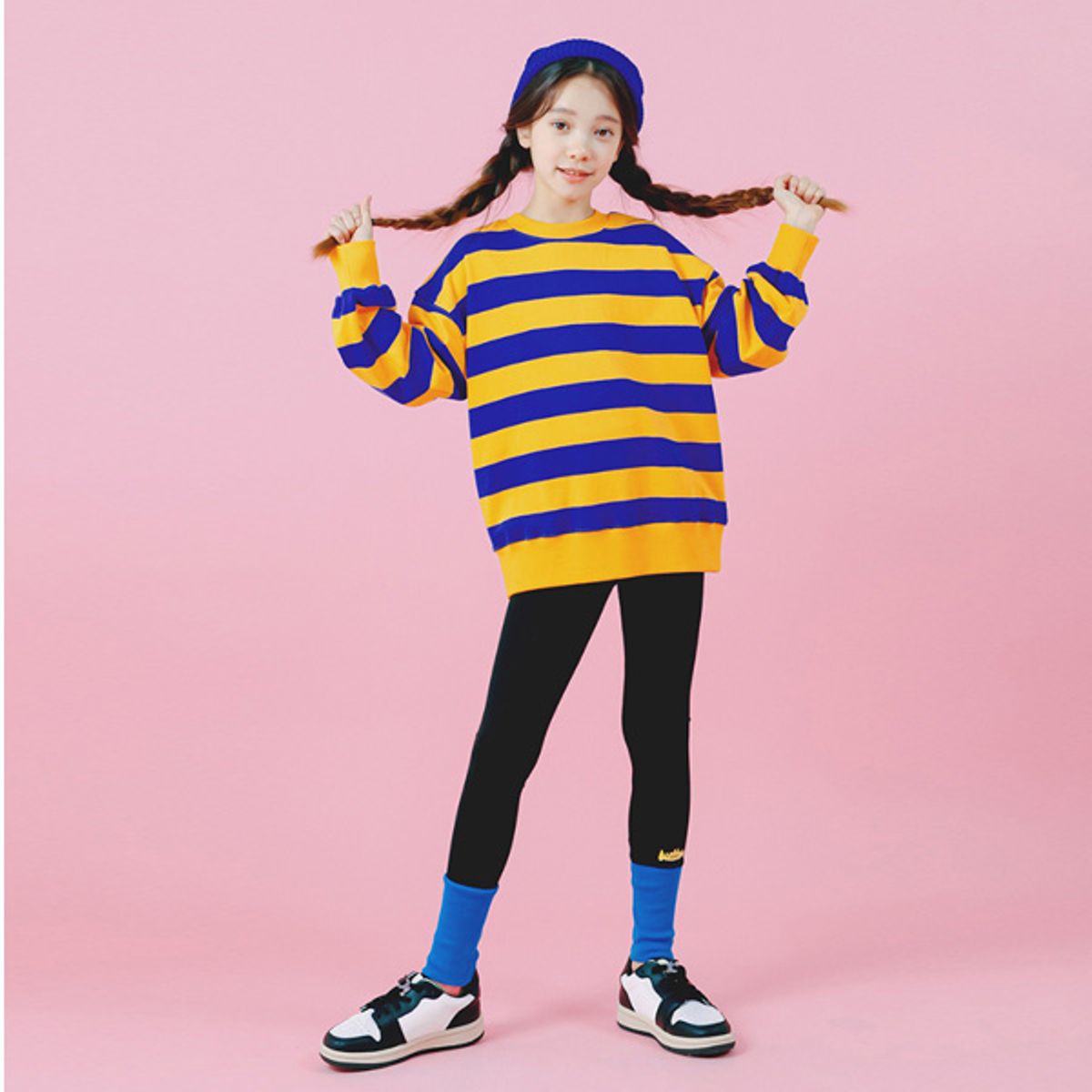 아이러브제이(I LOVE J) B.멜리시 배색 레깅스 JVFLE23