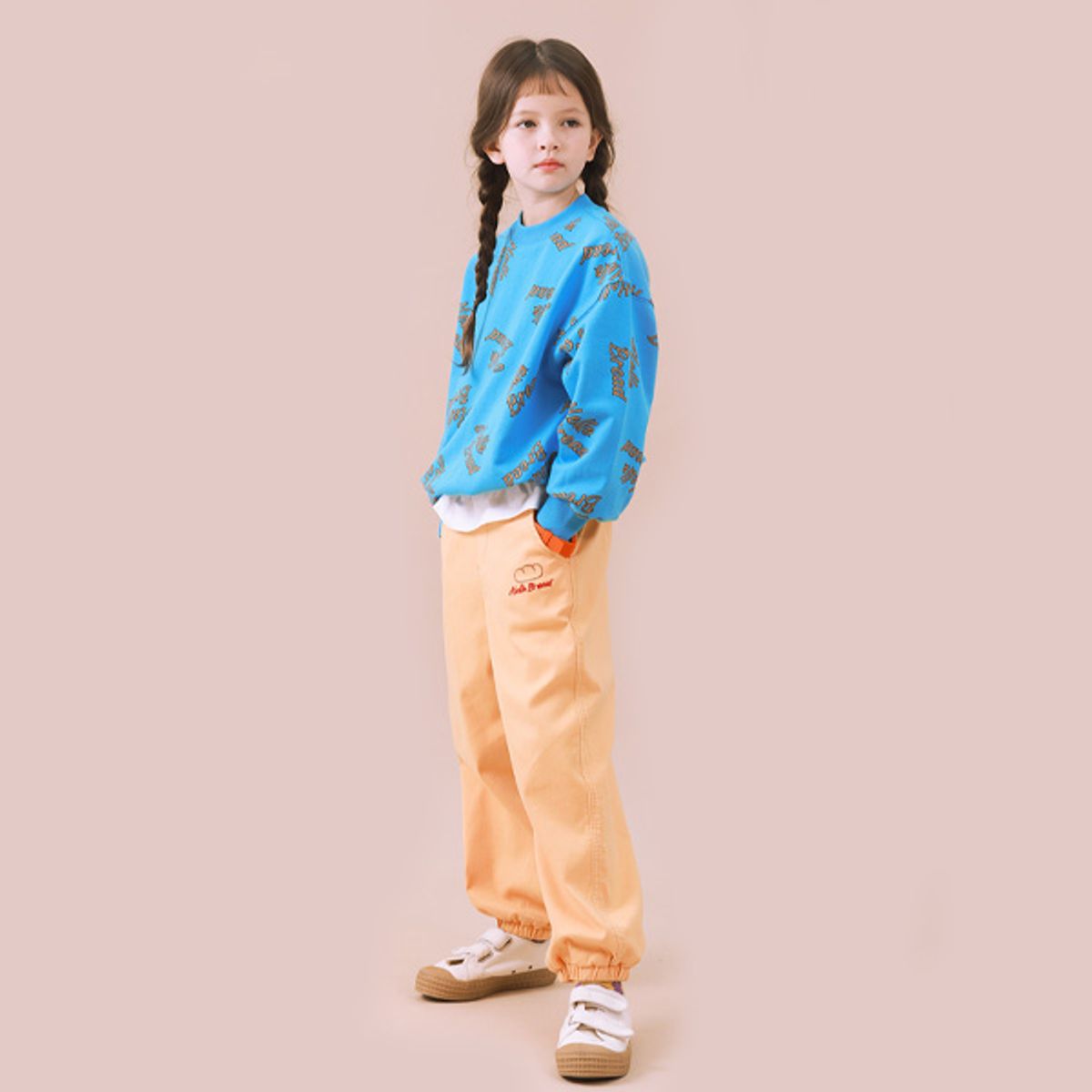 아이러브제이(I LOVE J) M.헬로 브레드 면 배기팬츠 JVFPT44
