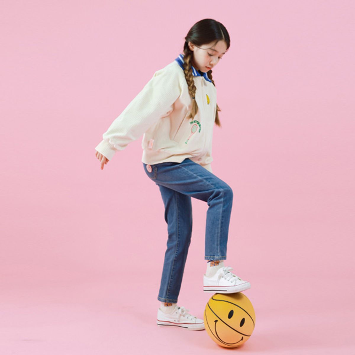 아이러브제이(I LOVE J) B.프레스트 데님 팬츠 JVFPT25
