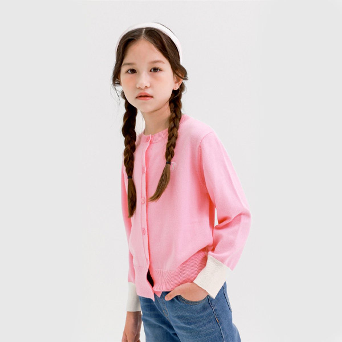 아이러브제이(I LOVE J) J.포버튼 제이 가디건 JVFOU02