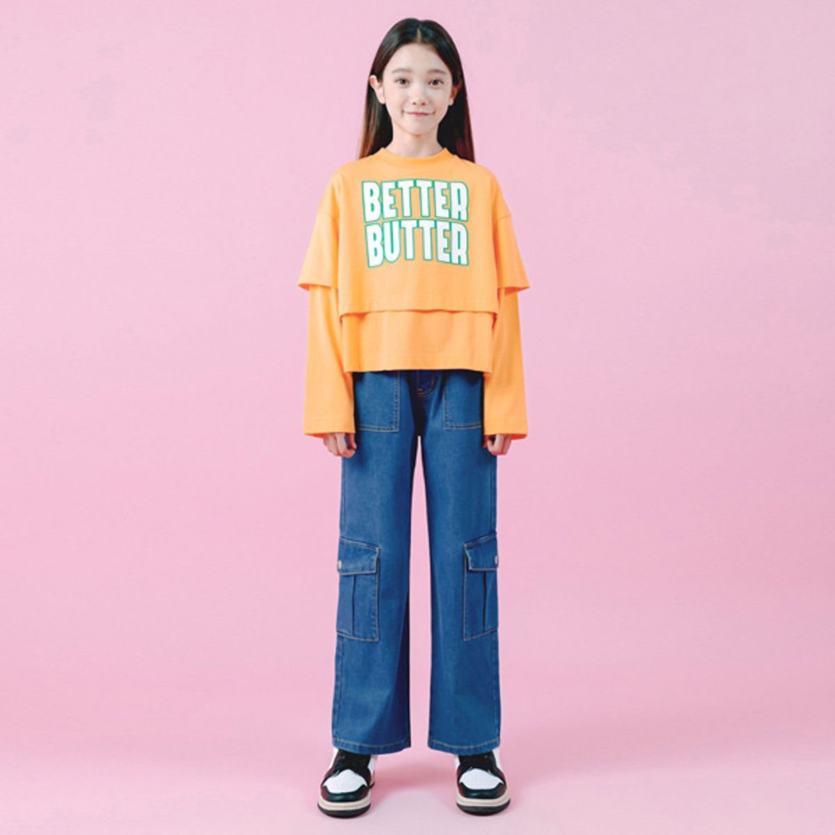 아이러브제이(I LOVE J) B.버키 레이어드 티 JVFTO31