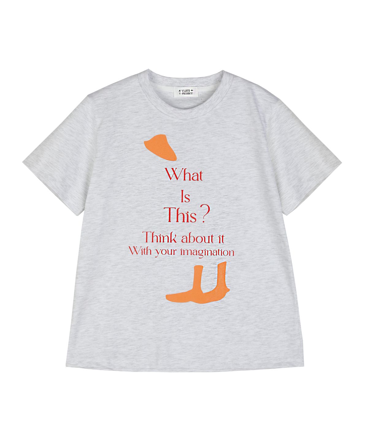 블레티(VLETI) Duck Art Work Printing T-shirt (Oatmeal)