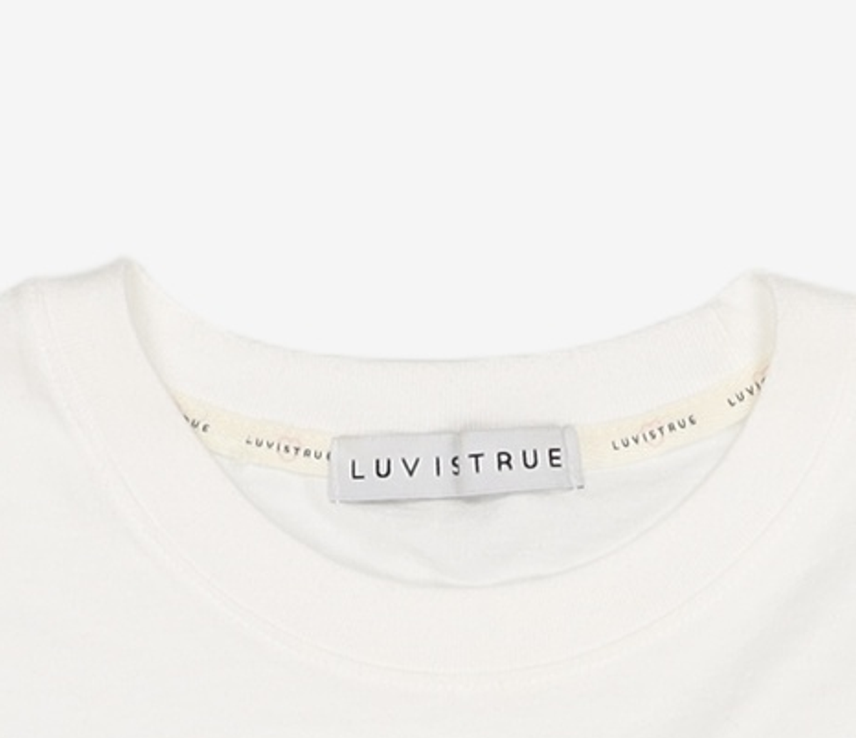 러브이즈트루(LUVISTRUE) 반소매 티셔츠 FREE