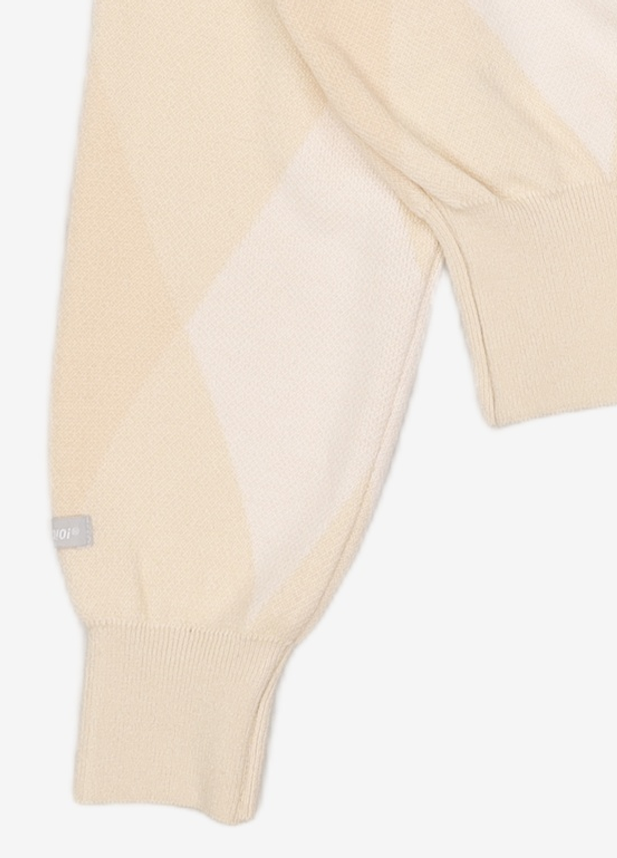 오아이오아이 컬렉션(OIOI COLLECTION) ARGYLE CROP W CARDIGAN [LIGHT YELLOW] FREE