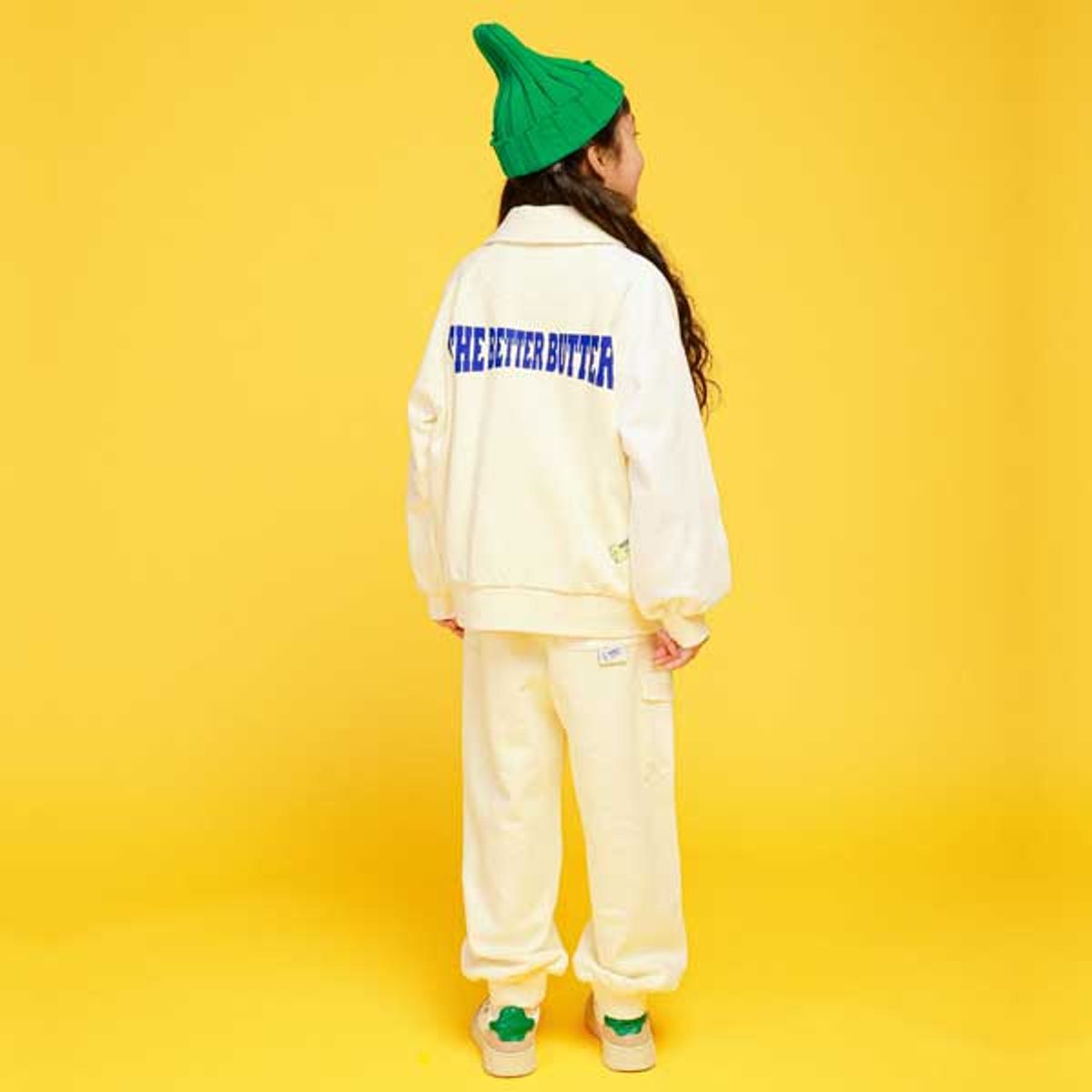 아이러브제이(I LOVE J) B.버터 오픈 카라 집업 JVSOU21