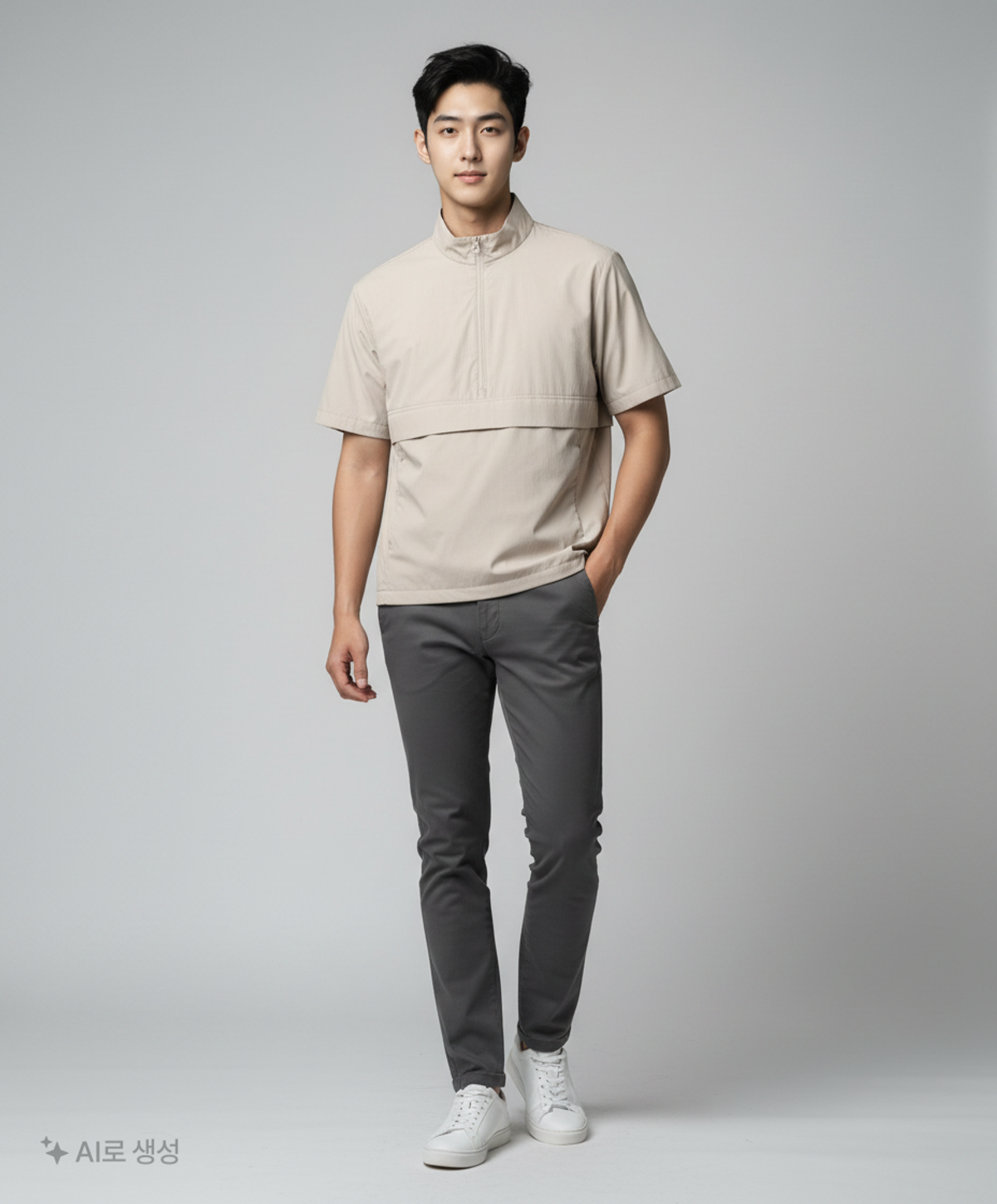 스파오(SPAO) 나일론/코치 재킷 L