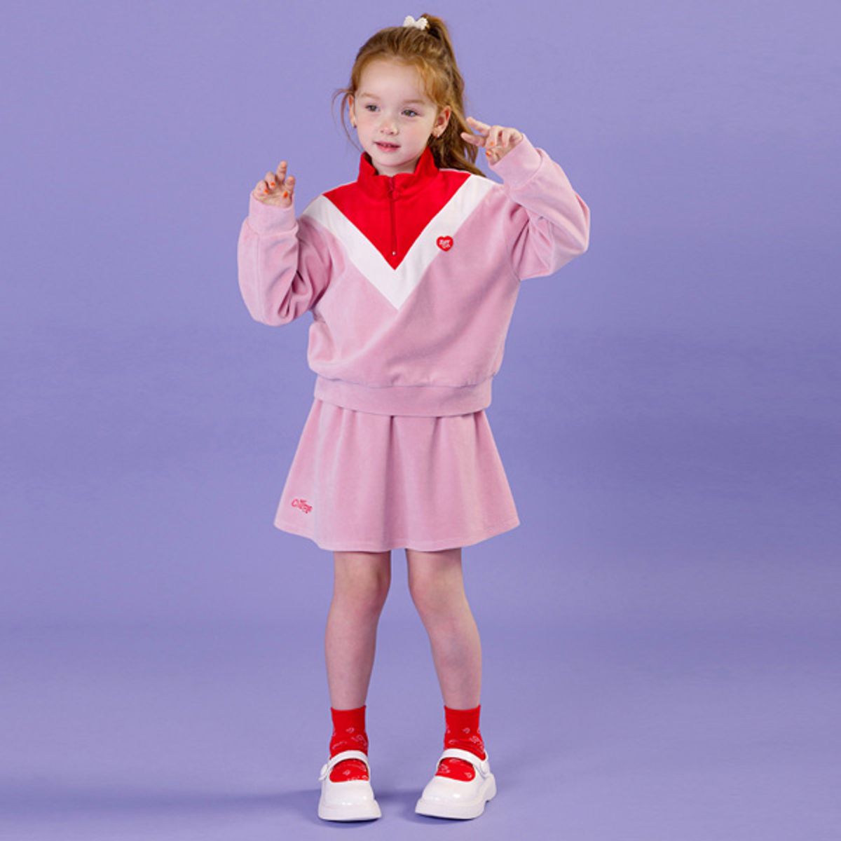 아이러브제이(I LOVE J) 쉬즈 스커트 상하 SET JWFSE05