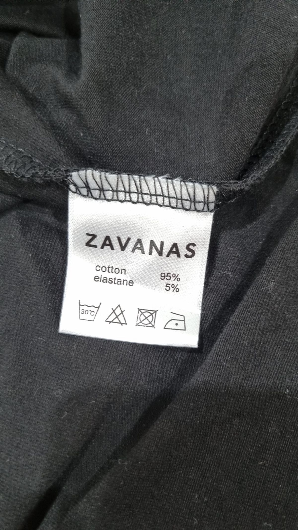자바나스(ZAVANAS) 긴소매 티셔츠 L