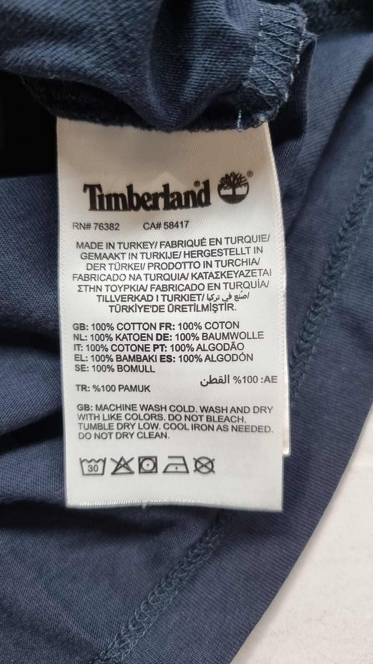 팀버랜드(TIMBERLAND) 반소매 티셔츠 S