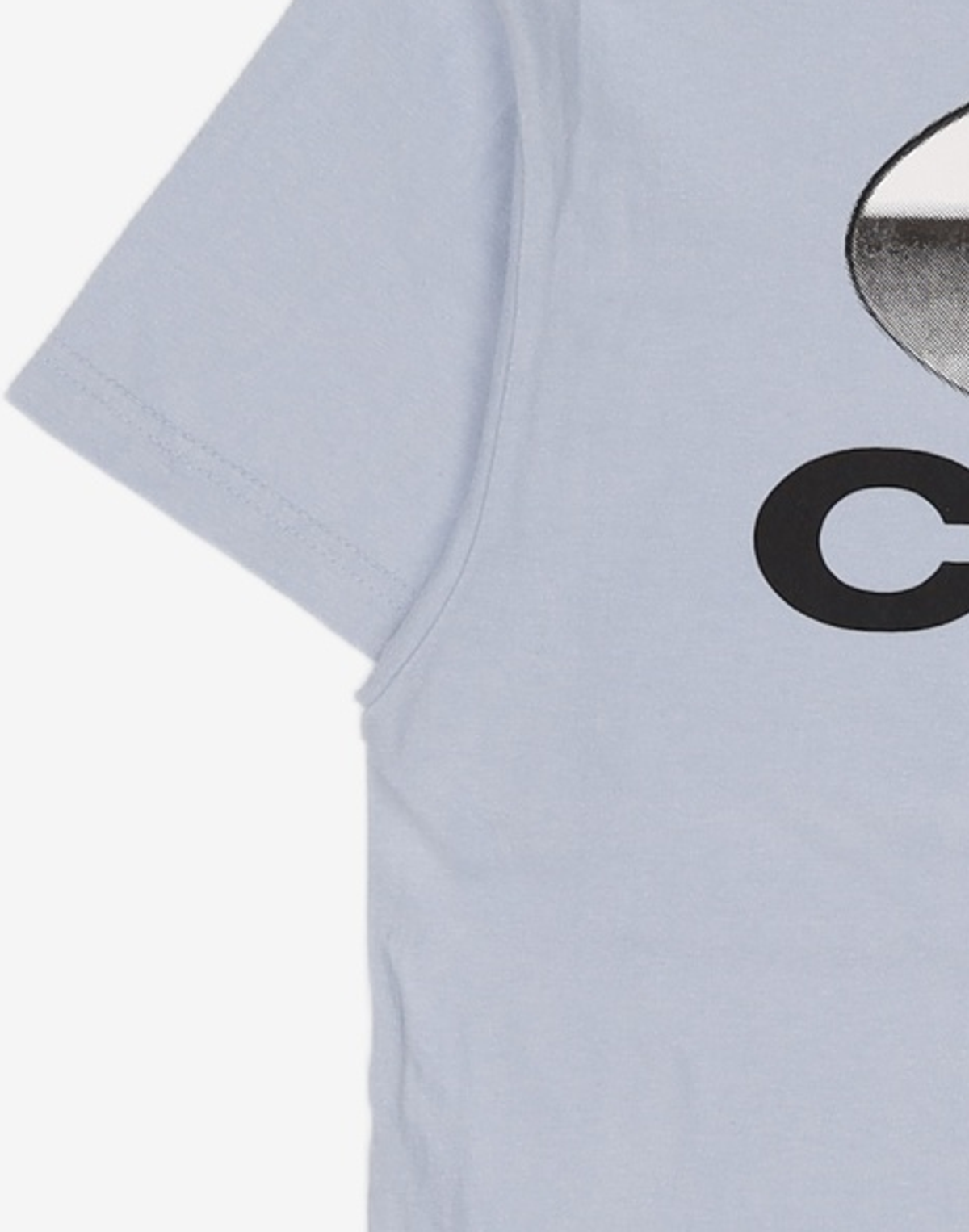 크리틱(CRITIC) Chrome C Logo T-Shirts Sky Blue M