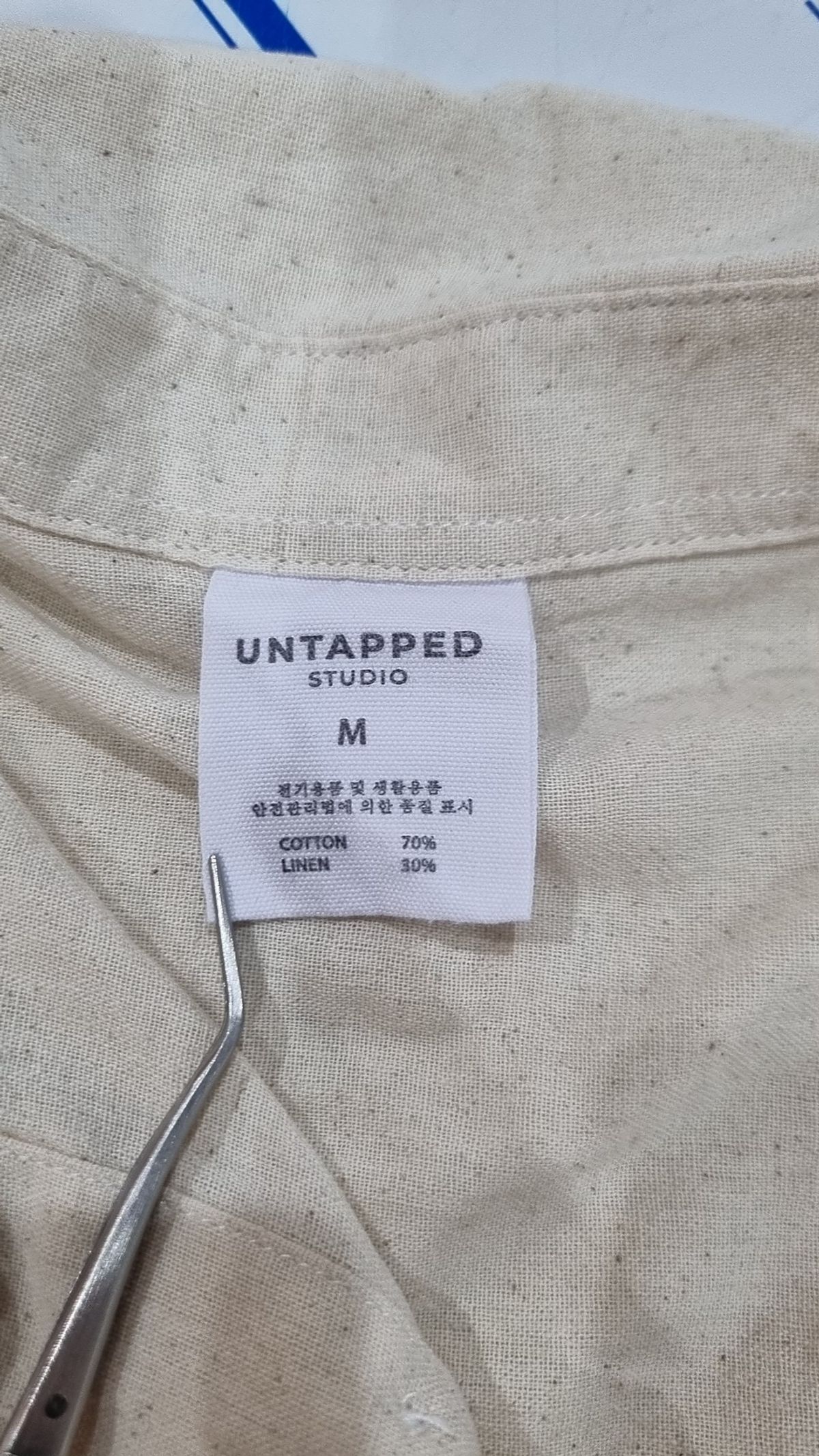 언탭트 스튜디오(UNTAPPED STUDIO) 캐주얼 셔츠 M