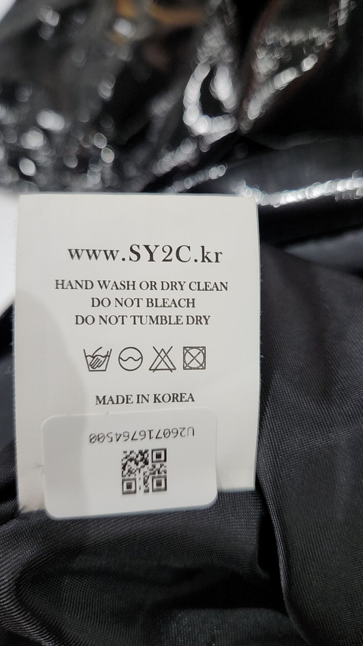에스와이투씨(SY2C) 레더/라이더스 재킷 F