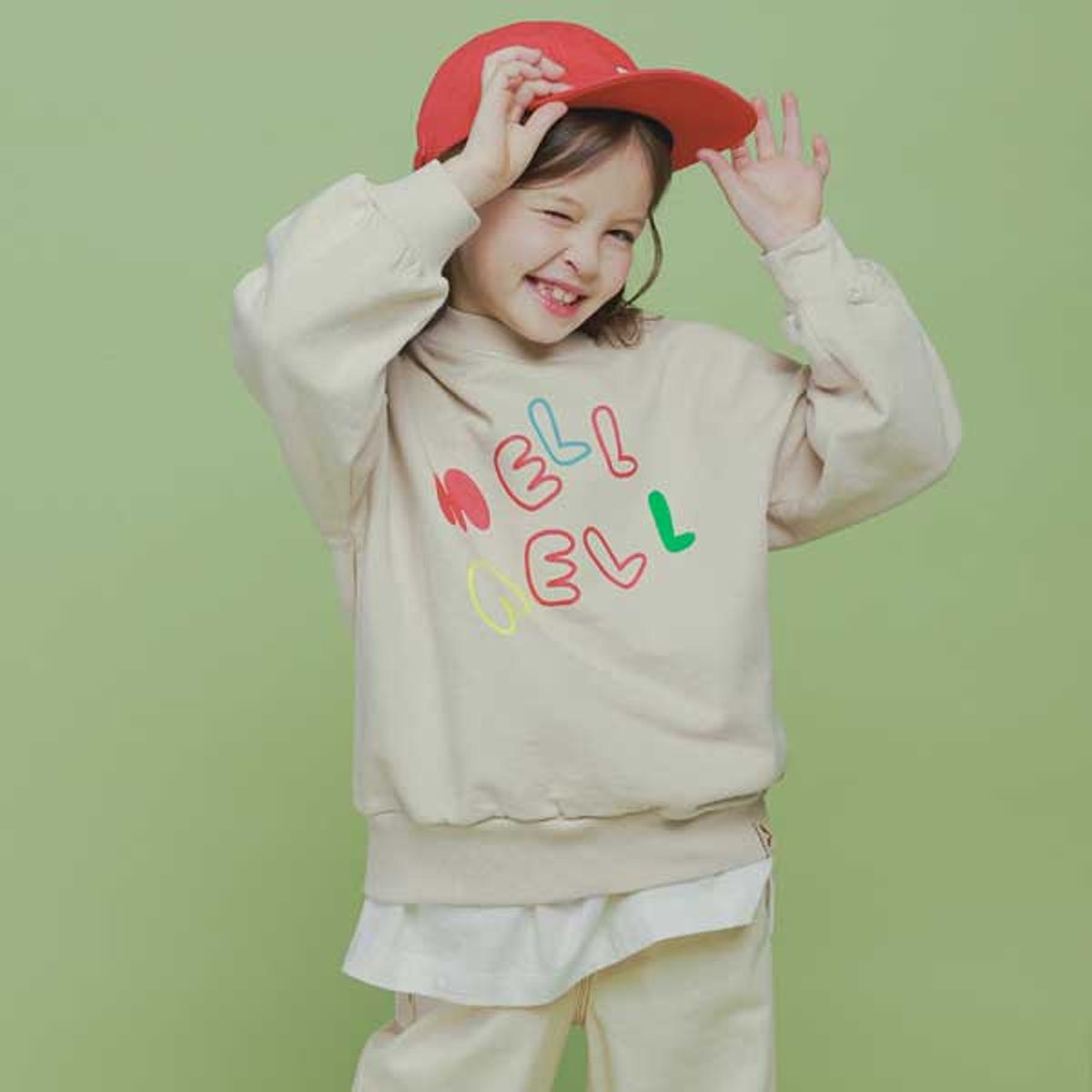 아이러브제이(I LOVE J) M.큐트 멜멜 맨투맨 티 JVSTO54