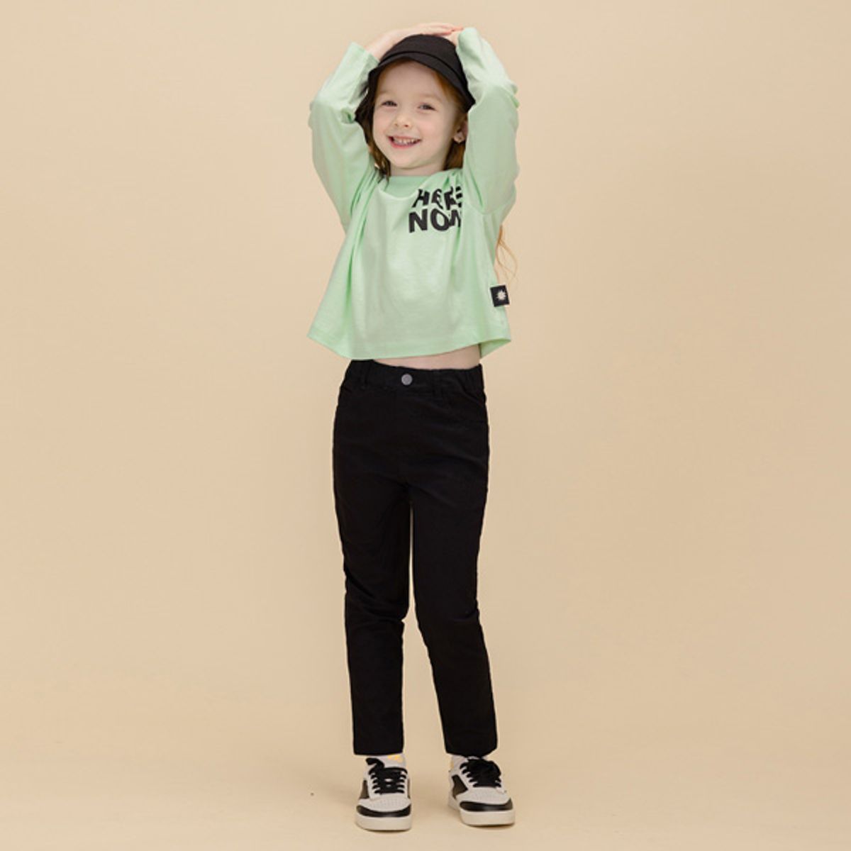 아이러브제이(I LOVE J) A.여기지금 크롭 티셔츠 JWSTO82