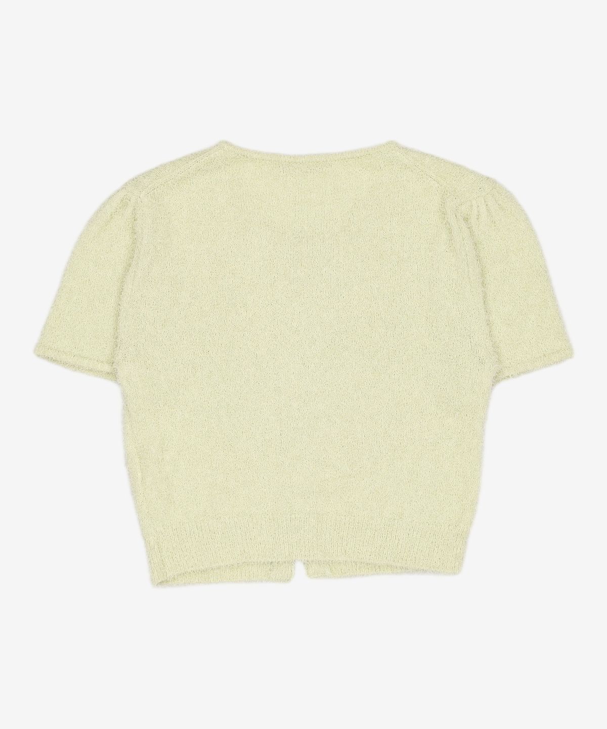 아모멘토(AMOMENTO) FANCY BALLOON CARDIGAN_LIME 0