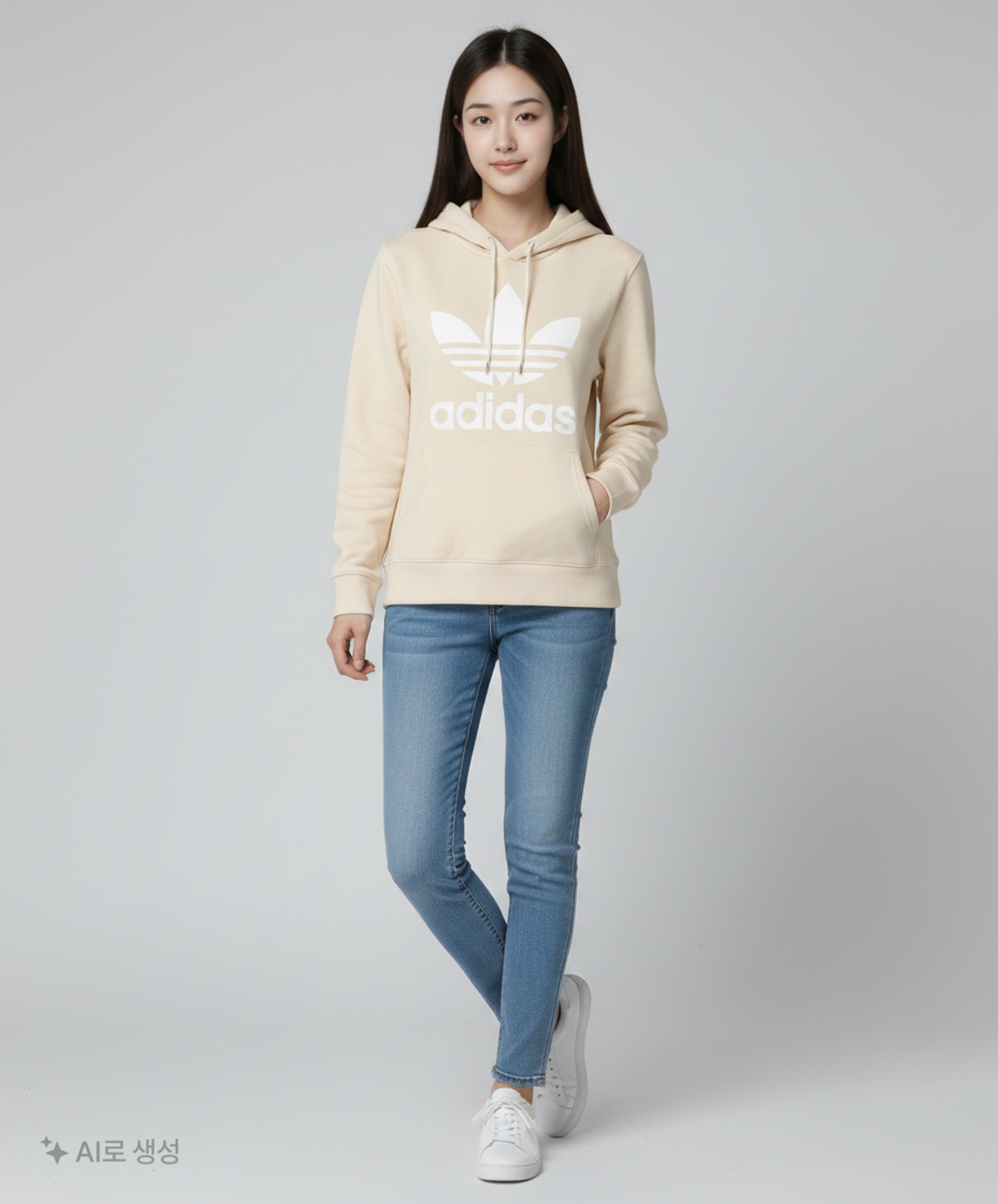 아디다스(ADIDAS) 후드 티셔츠 XS
