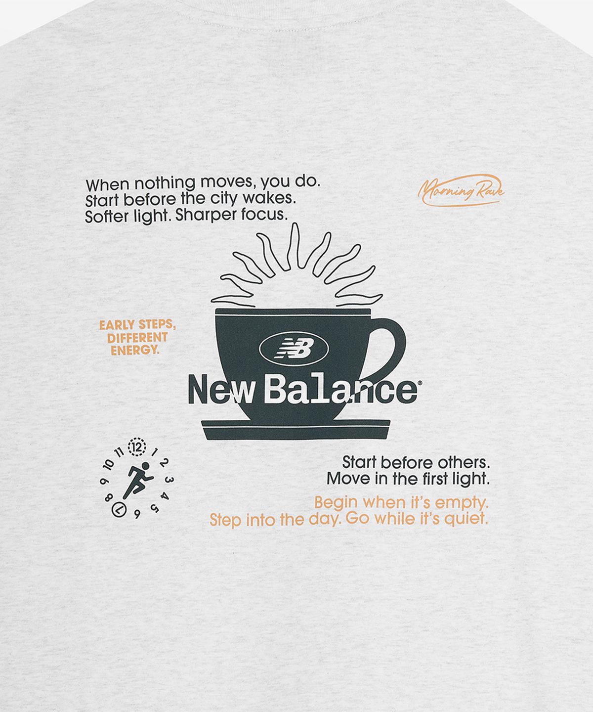 뉴발란스(NEW BALANCE) NBNDG31853 / UNI 모닝레이브 긴팔티 (A/GRAY)