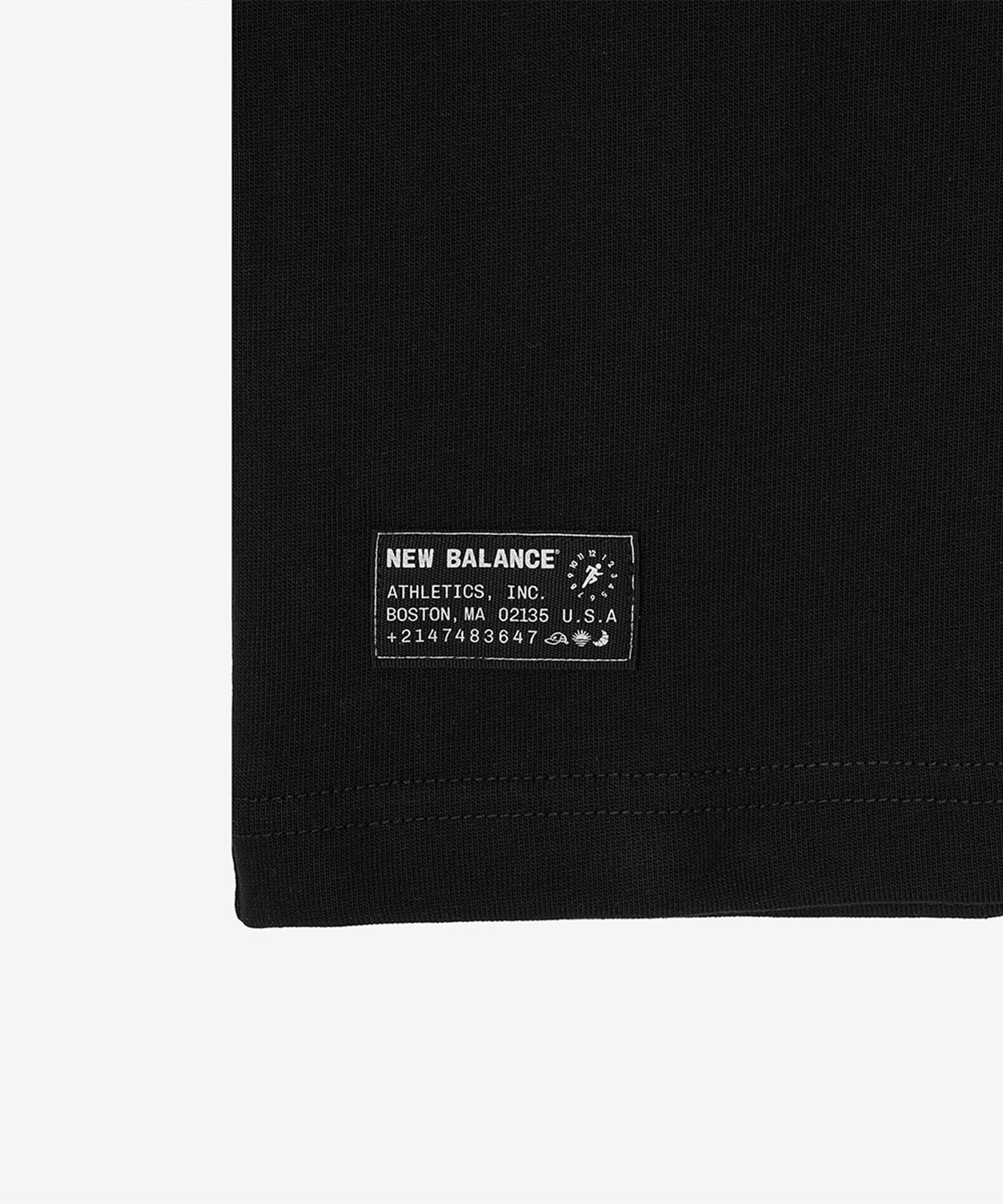 뉴발란스(NEW BALANCE) NBNDG31853 / UNI 모닝레이브 긴팔티 (BLACK)