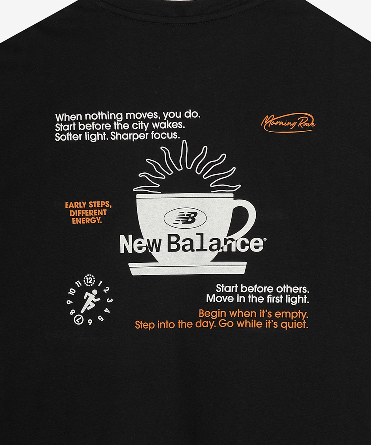 뉴발란스(NEW BALANCE) NBNDG31853 / UNI 모닝레이브 긴팔티 (BLACK)