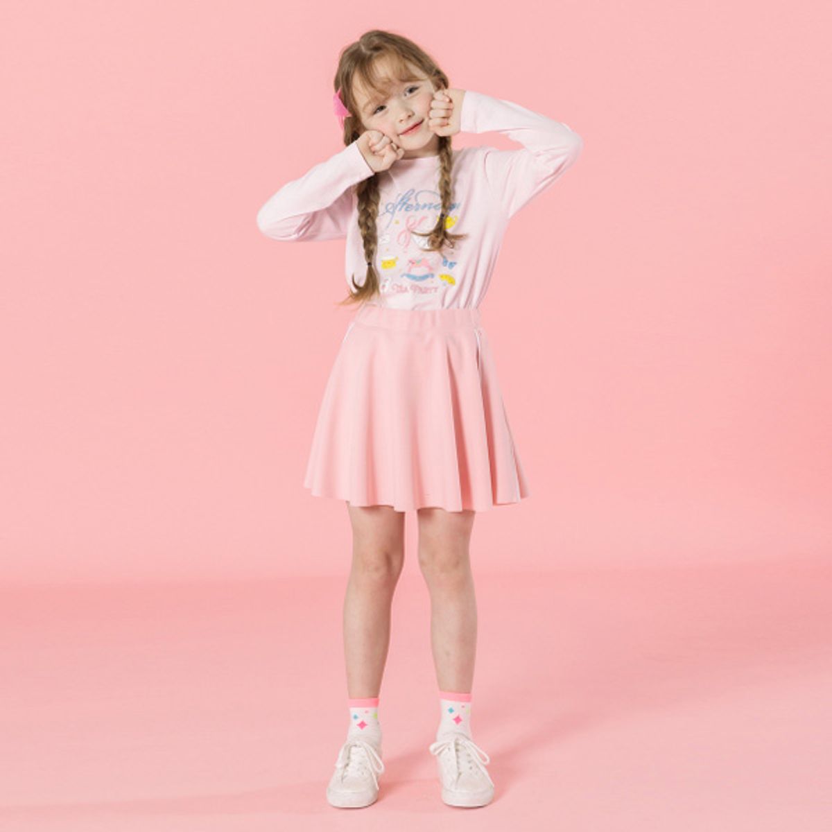 아이러브제이(I LOVE J) 아본 파이핑 스커트 JXSSK09