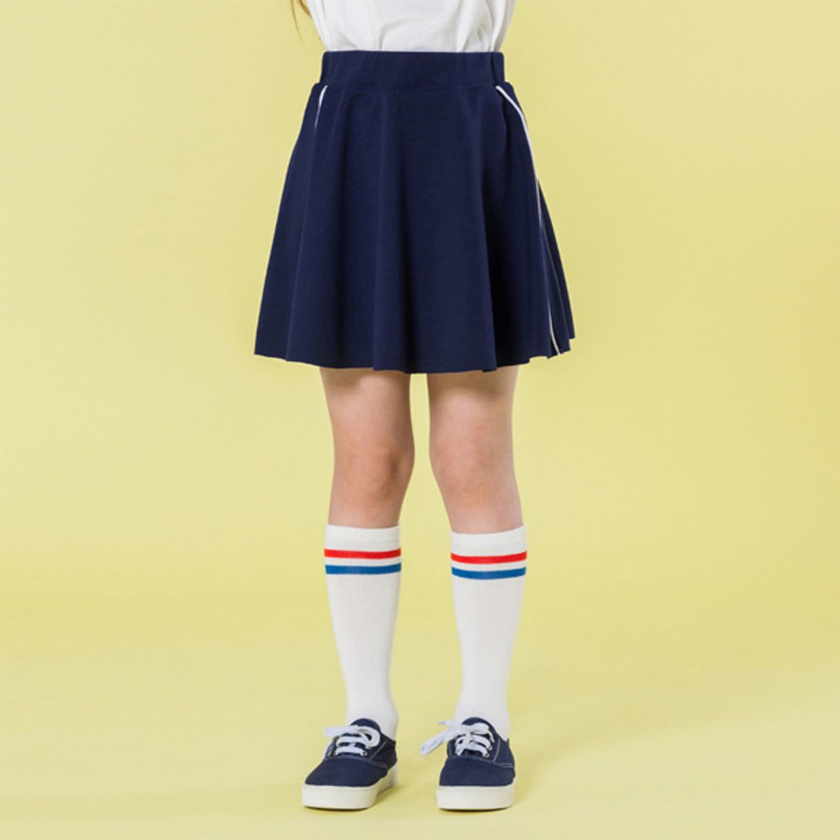 아이러브제이(I LOVE J) 아본 파이핑 스커트 JXSSK09