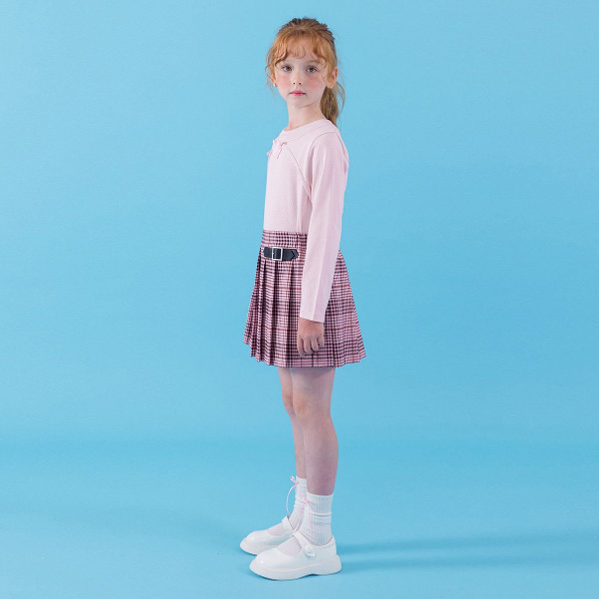 아이러브제이(I LOVE J) 텀즈 골지 레이어드티 JXFTO10
