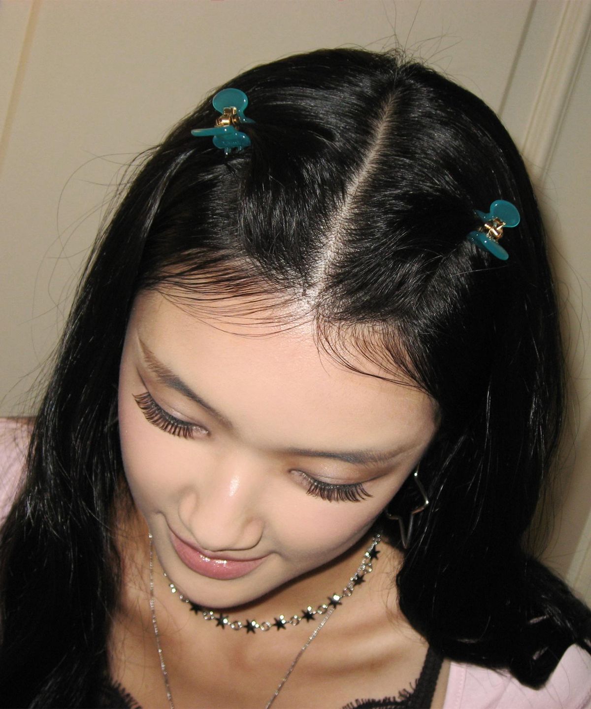 잇더즌매터(IT DOESN'T MATTER) [2 set] Combi mini hair pin (Emerald)