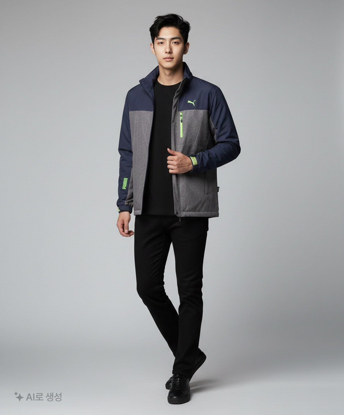 푸마(PUMA) 나일론/코치 재킷 M