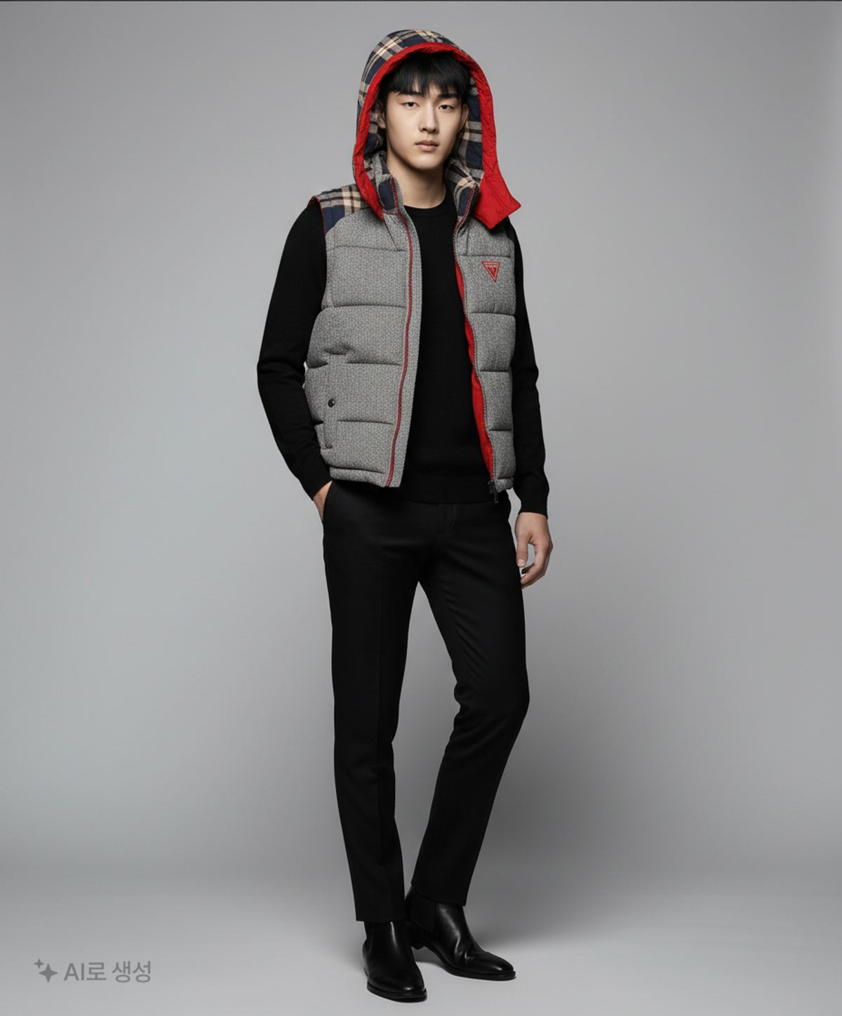 게스(GUESS) 패딩 베스트 M