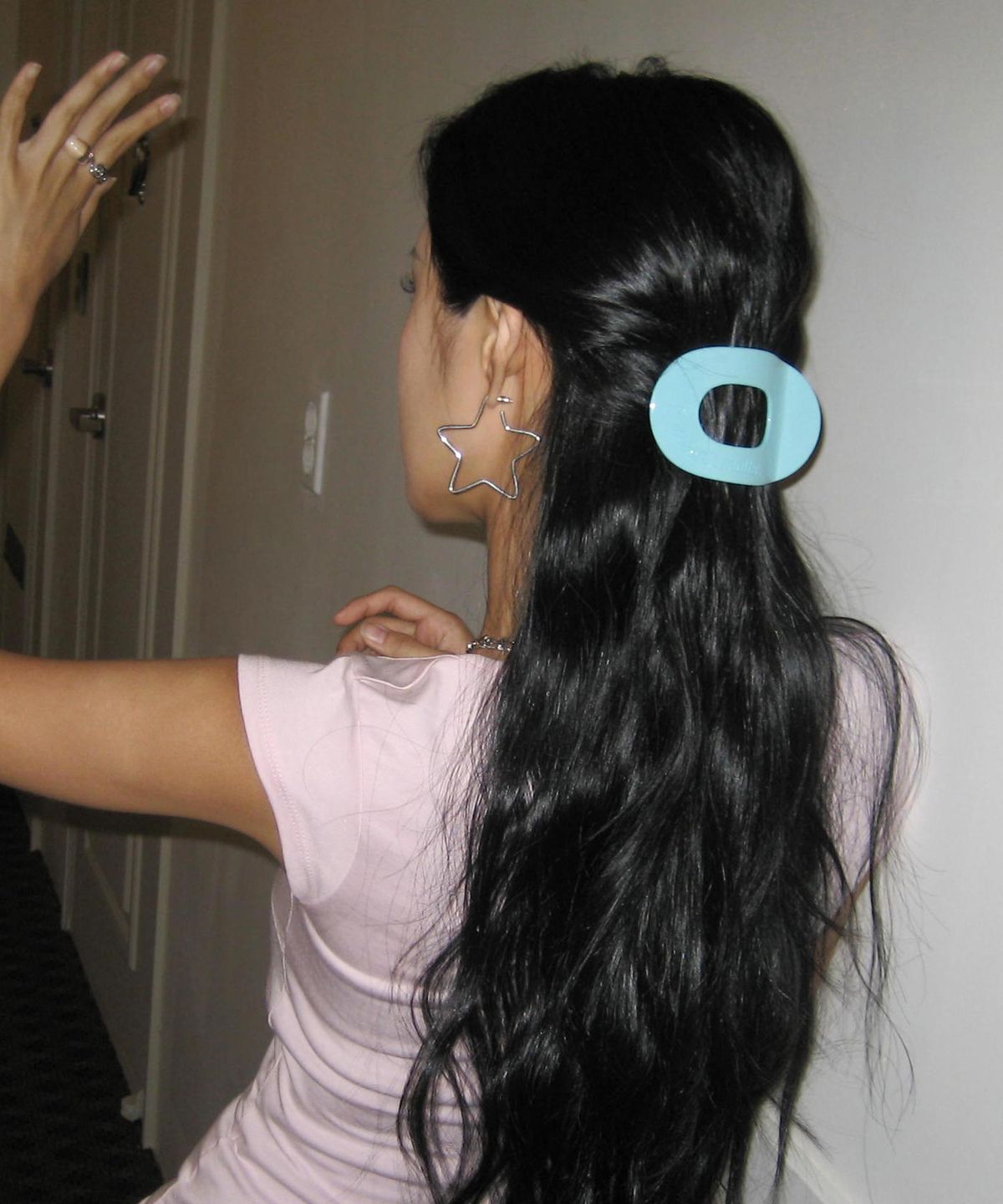 잇더즌매터(IT DOESN'T MATTER) Jelly bean hair clip (Aqua)