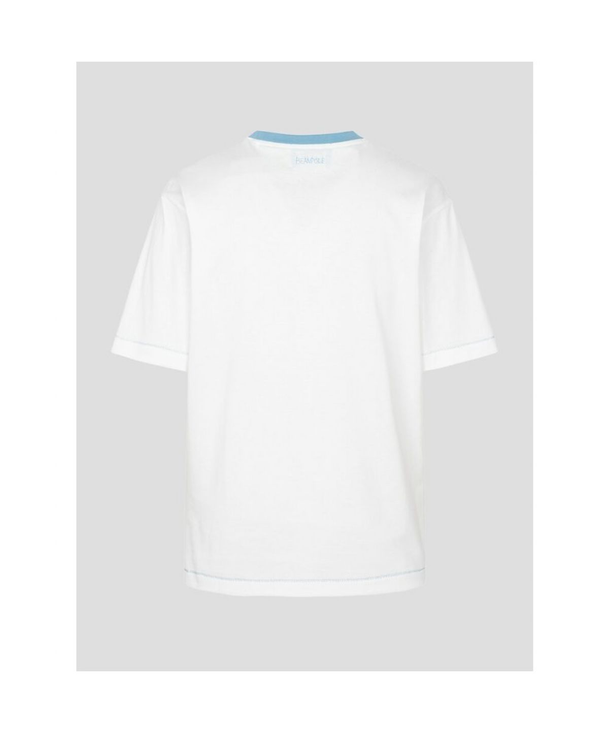 빈폴 멘(BEANPOLE MEN) [정희기] 링거 반소매 티셔츠  화이트