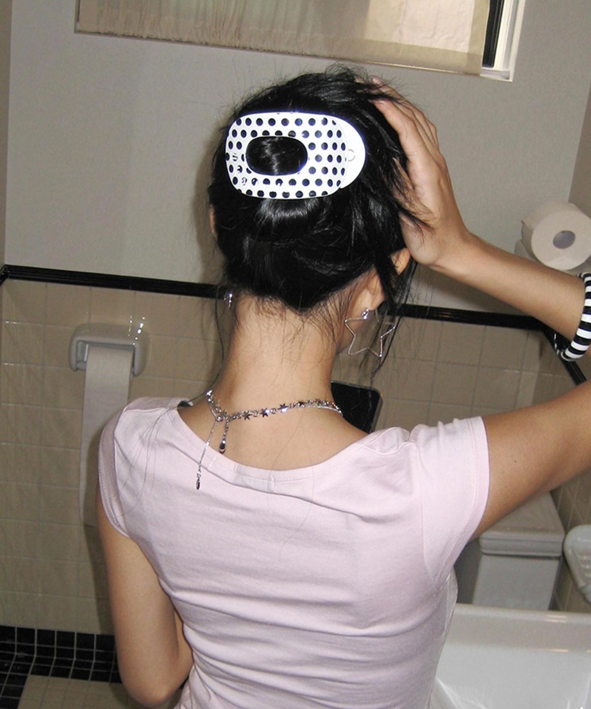 잇더즌매터(IT DOESN'T MATTER) Jelly bean hair clip (Dot)