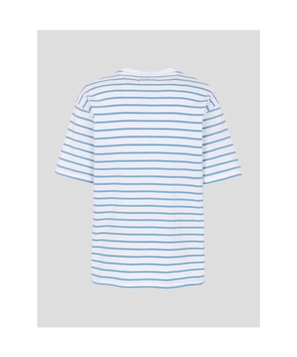 빈폴 멘(BEANPOLE MEN) [정희기] 스트라이프 반소매 티셔츠  화이트