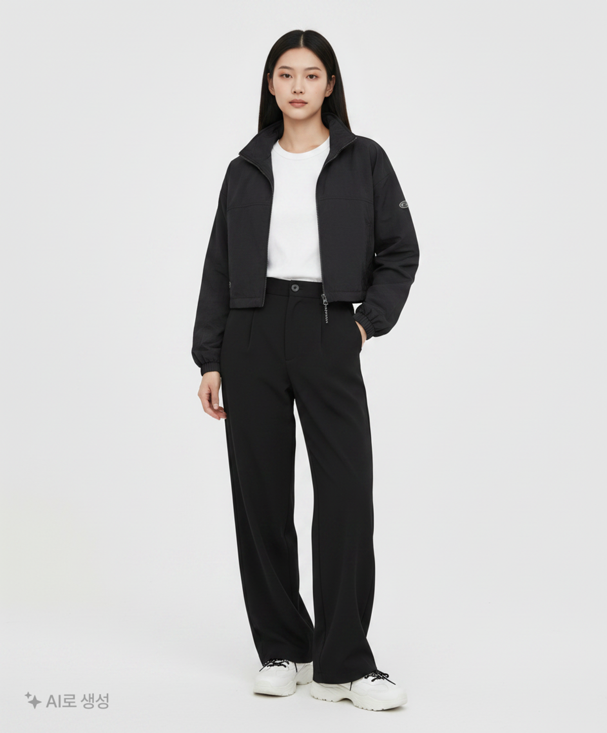 스파오(SPAO) 나일론/코치 재킷 M
