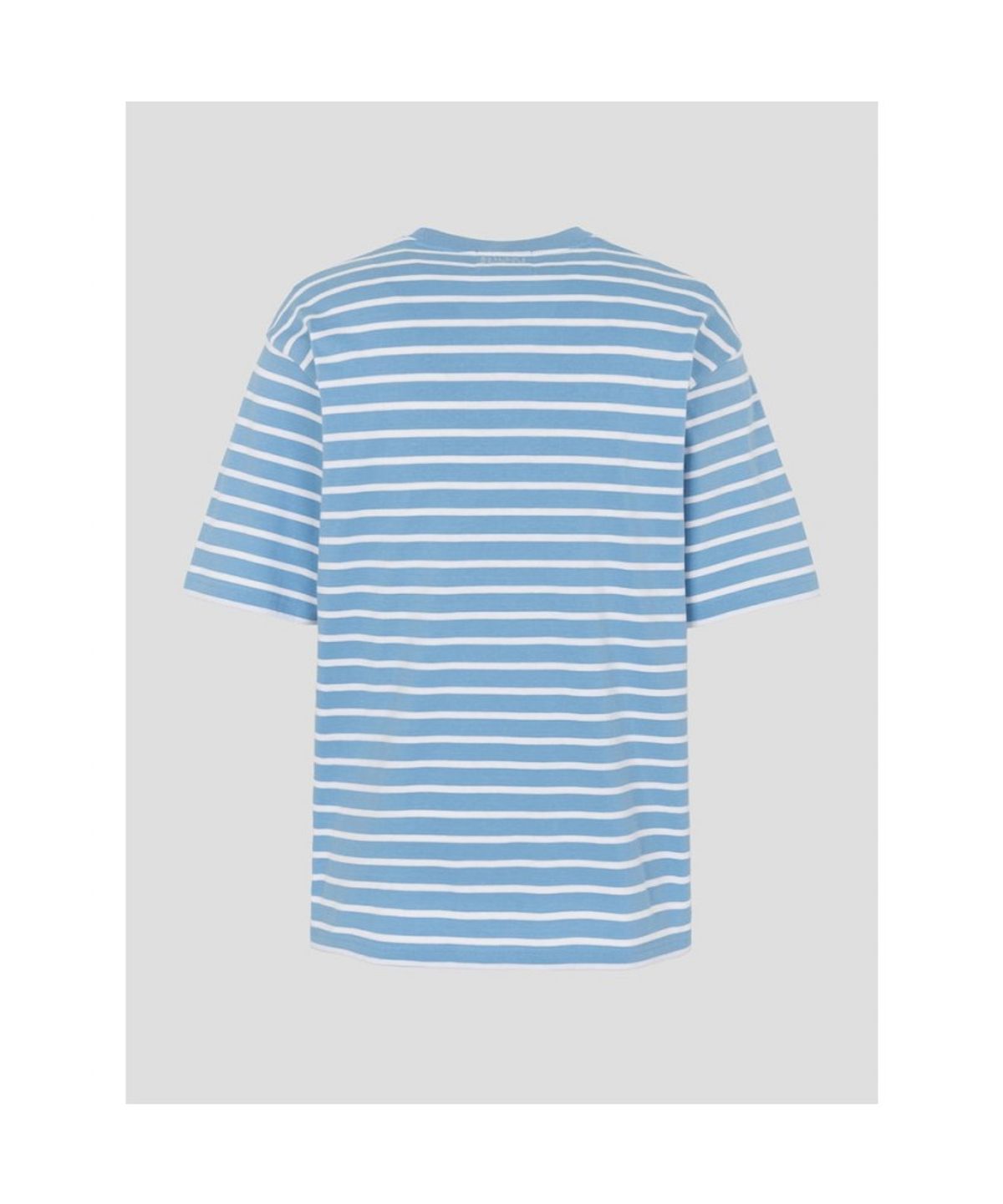빈폴 멘(BEANPOLE MEN) [정희기] 스트라이프 반소매 티셔츠  스카이 블루