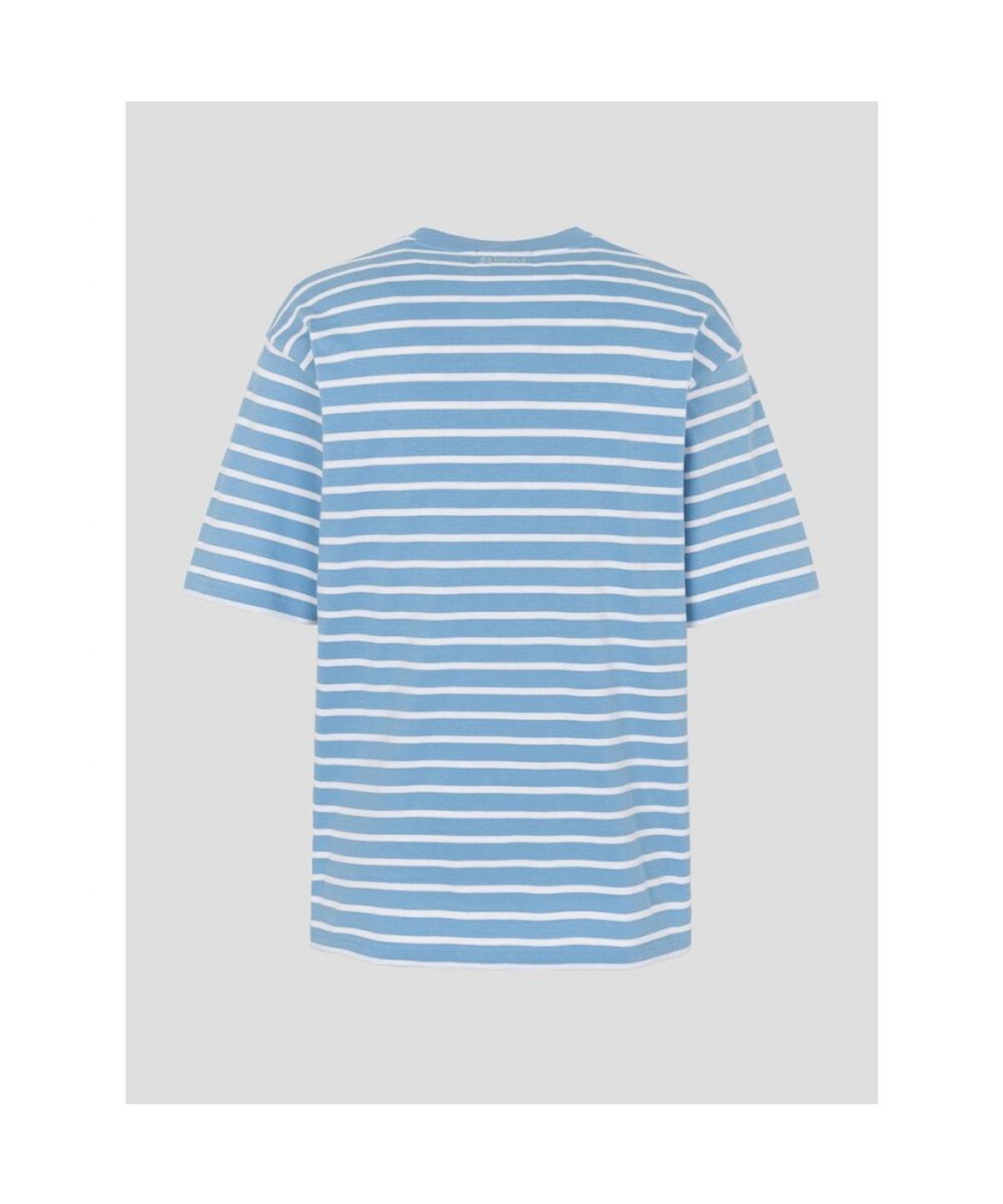 빈폴 멘(BEANPOLE MEN) [정희기] 스트라이프 반소매 티셔츠  스카이 블루