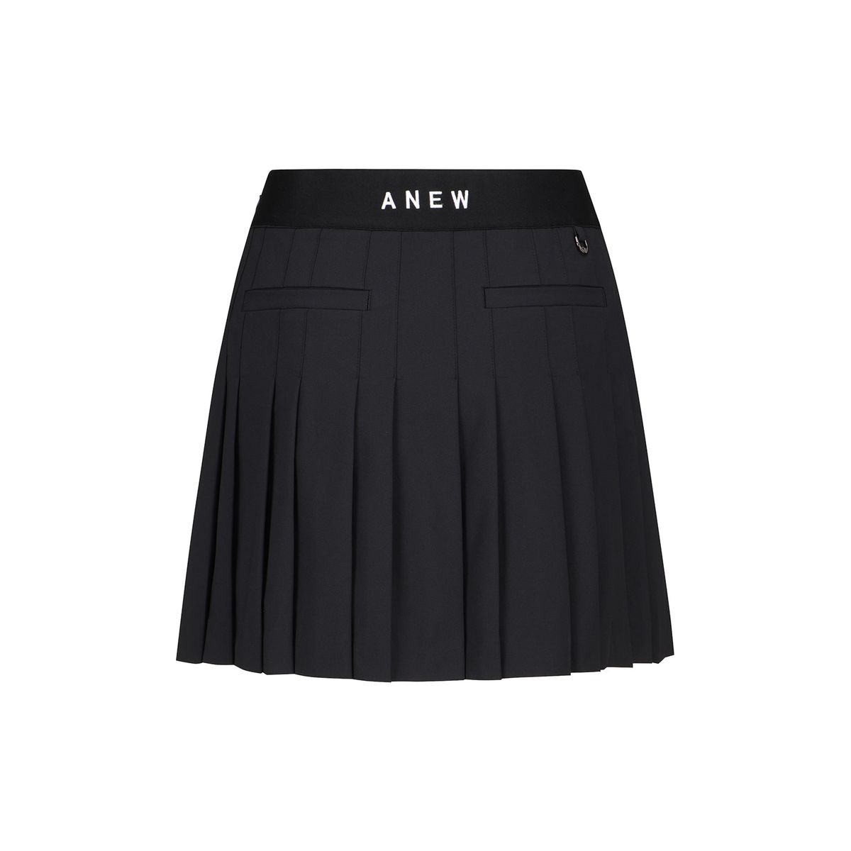 어뉴골프(ANEW GOLF) WOMEN DOUBLE PLEATS SKIRT _BK